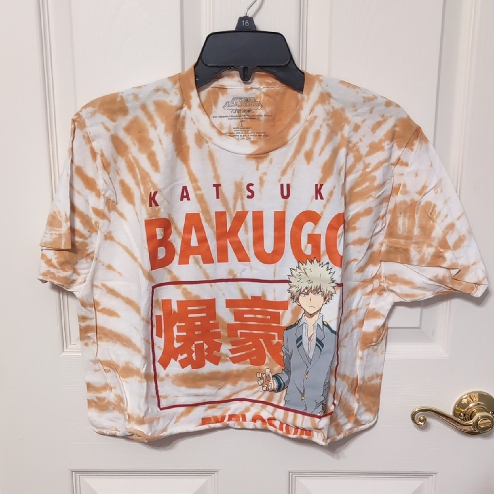 My Hero Academia Bakugou Crop Unisex T-shirt